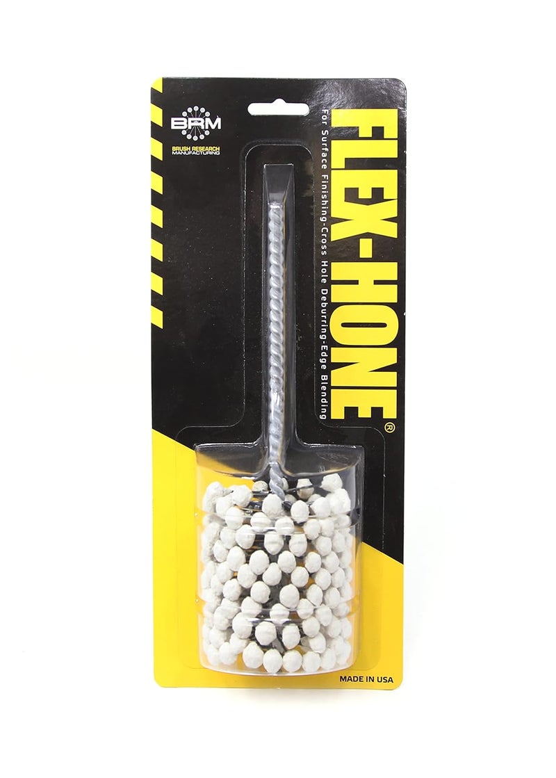 Flex-Hone Brush Research BC238LA , 2-3/8" (60.3mm) Diameter, 1000/1200 Grit, Levigated Alumina, for Final Polishing Applications - Image 1